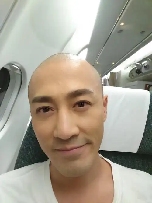 林峯发型怎么剪林峯光头造型硬是帅