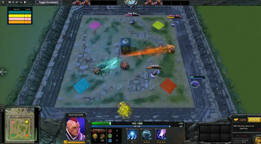 rpg每周地图推荐第③期:躲避球speedball_17173 dota2 rpg专区