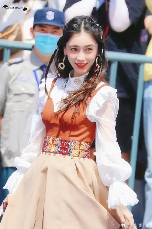 angelababy奔跑吧西域公主造型