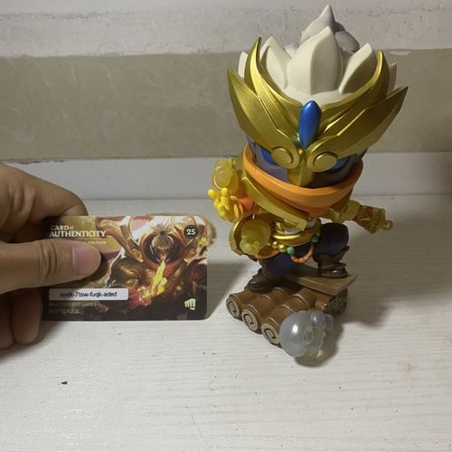 英雄联盟lol官方正版武神贾克斯九周年限定款盒装全新手办