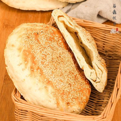 蕴召河南商丘特产吊炉烧饼农家纯手工制作大烧饼咸味糕点香酥 五香咸