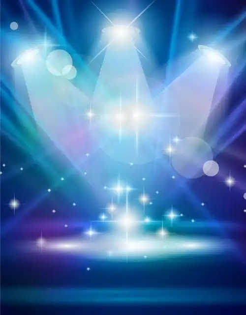 炫彩舞台背景