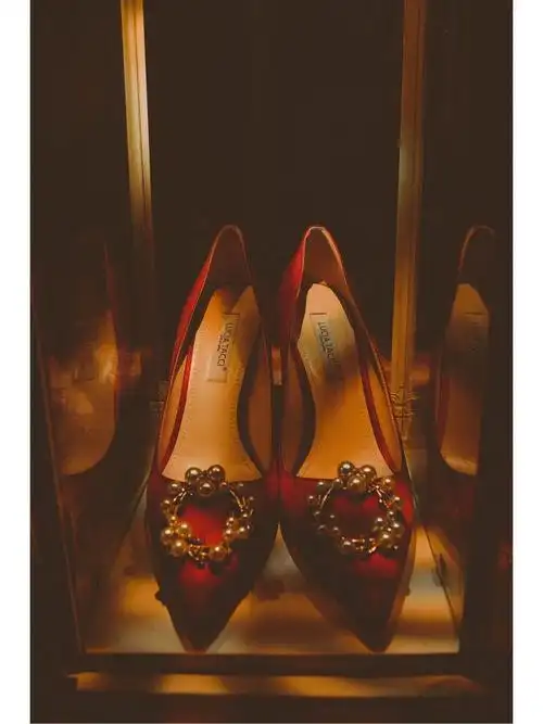 婚礼创意婚鞋拍摄