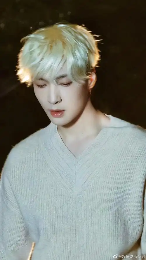 张艺兴秋季银发