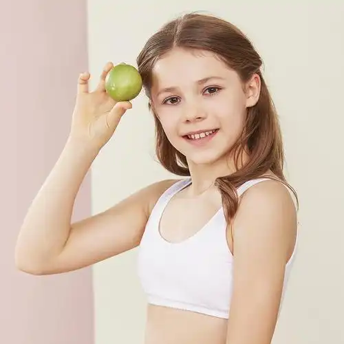 红豆女童内衣9-12岁棉质学生内衣儿童女孩文胸抹胸小背心发育期春