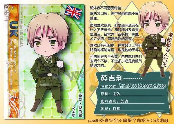 香菇少年的相册-aph人设