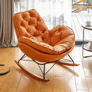 小户型阳台躺卧室客厅家用高背休闲躺椅女豆袋220北欧单人沙发椅阳台