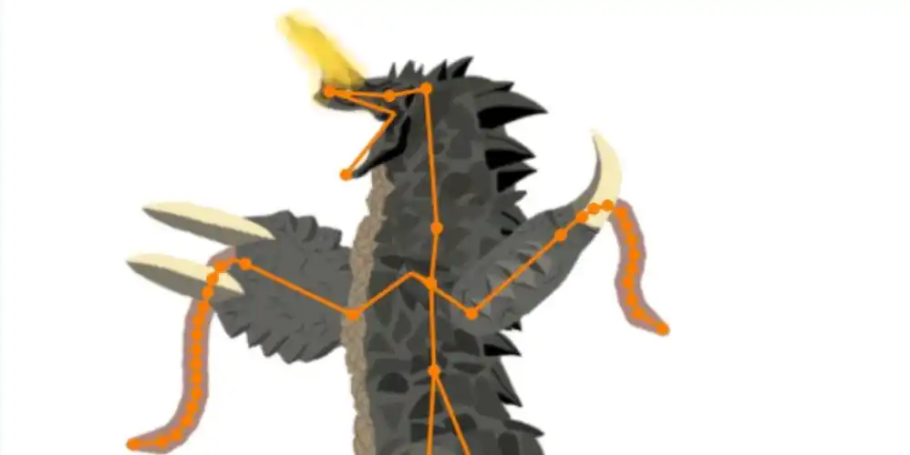 【dc2】自制模型:迪迦奥特曼 屏障怪兽 嘎地