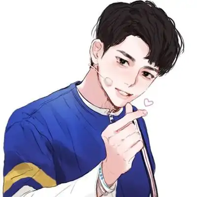 手绘男生头像帅气