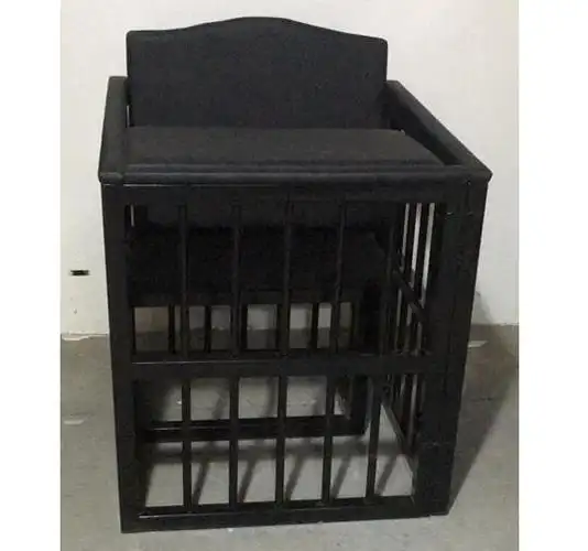 azy-frl-03型铁质软包犯人栏