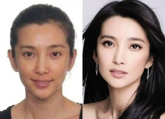 妆前"美如花",妆后"乡村大妈",女明星素颜照,尽显她们的"真面目"_镜头