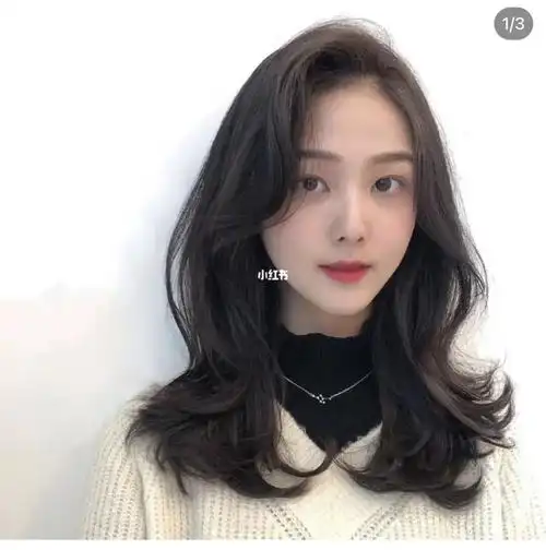 中长发蓬松气垫烫简约高级显脸小 蓬松烫发