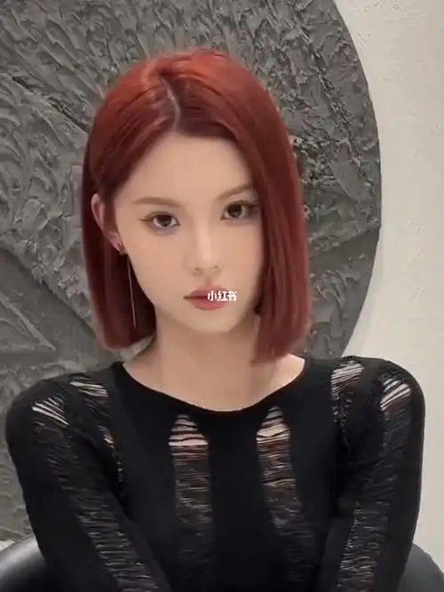 圆脸 方脸女生🉑️尝试的一刀切短发 锁骨发 初恋发型真正修饰脸