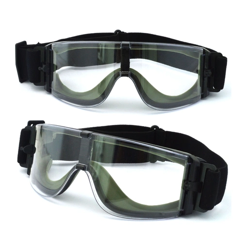 dfsg07户外运动军事特警cqb气枪防护抗冲击防风防沙护目镜眼镜pc len