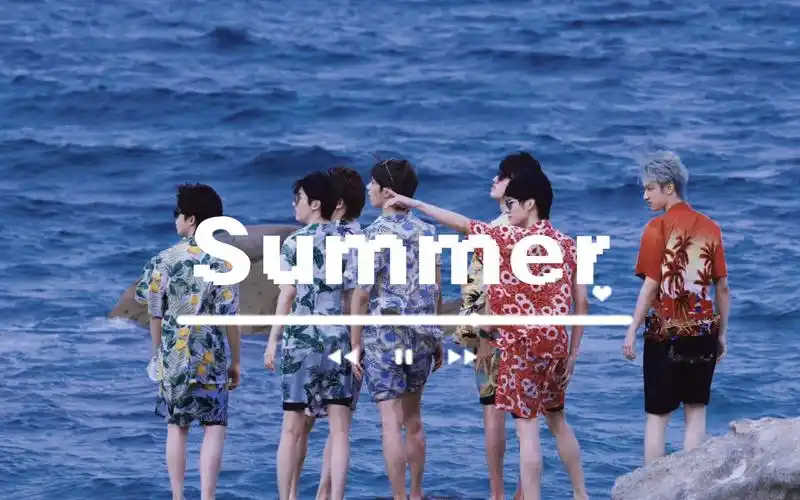 【时代少年团】《时代夏令营2》四月即将上线～‖海边的风缠绕而过,碧