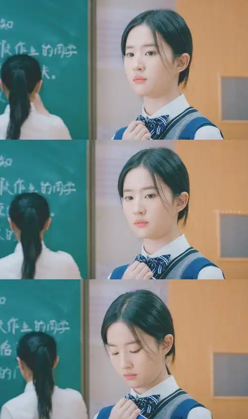 穿上校服的刘亦菲这简直就是大家心目中初恋的样子