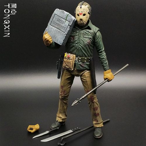 杰森猛鬼街弗莱迪 黑色星期五电影鬼娃人偶手办模型玩具恐怖桌面