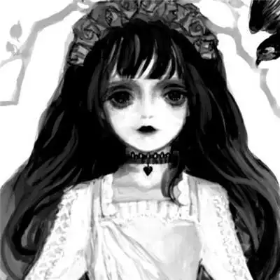 重口味头像女恐怖动漫头像2019 美梦醒了一起堕落吧