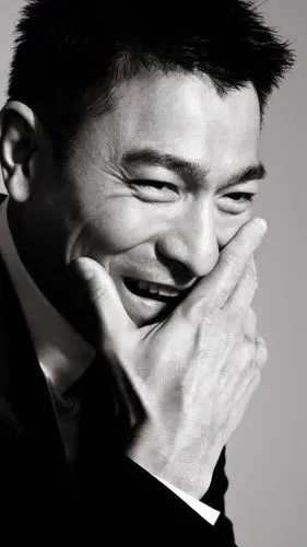 刘德华黑色写真高清手机壁纸,明星,港台明星,演员,刘德华,香港明星