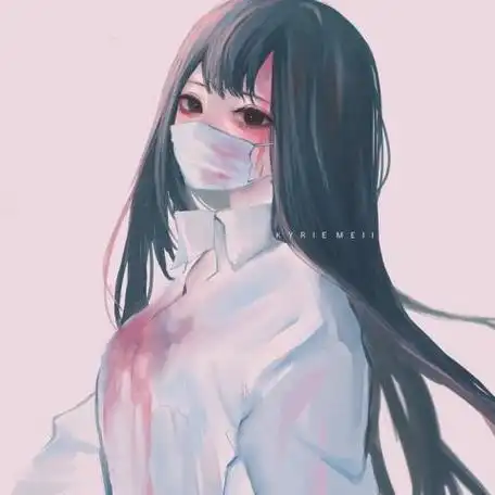 头像女生带血动漫头像