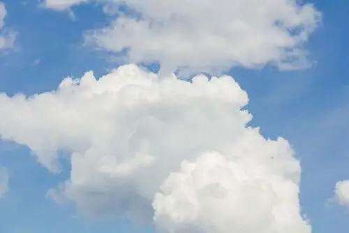 美丽的天空云朵景色高清图片