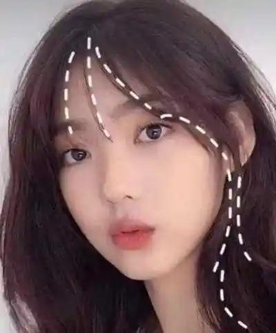 刘海发型女2022年新款,慵懒又优雅的刘海发型