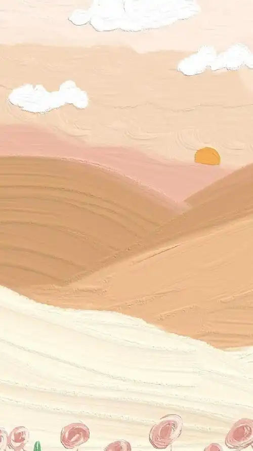 治愈系油画风壁纸