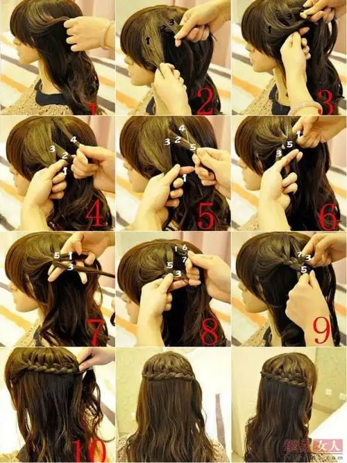 17款简单实用编发教程 彰显淑女气质(图)