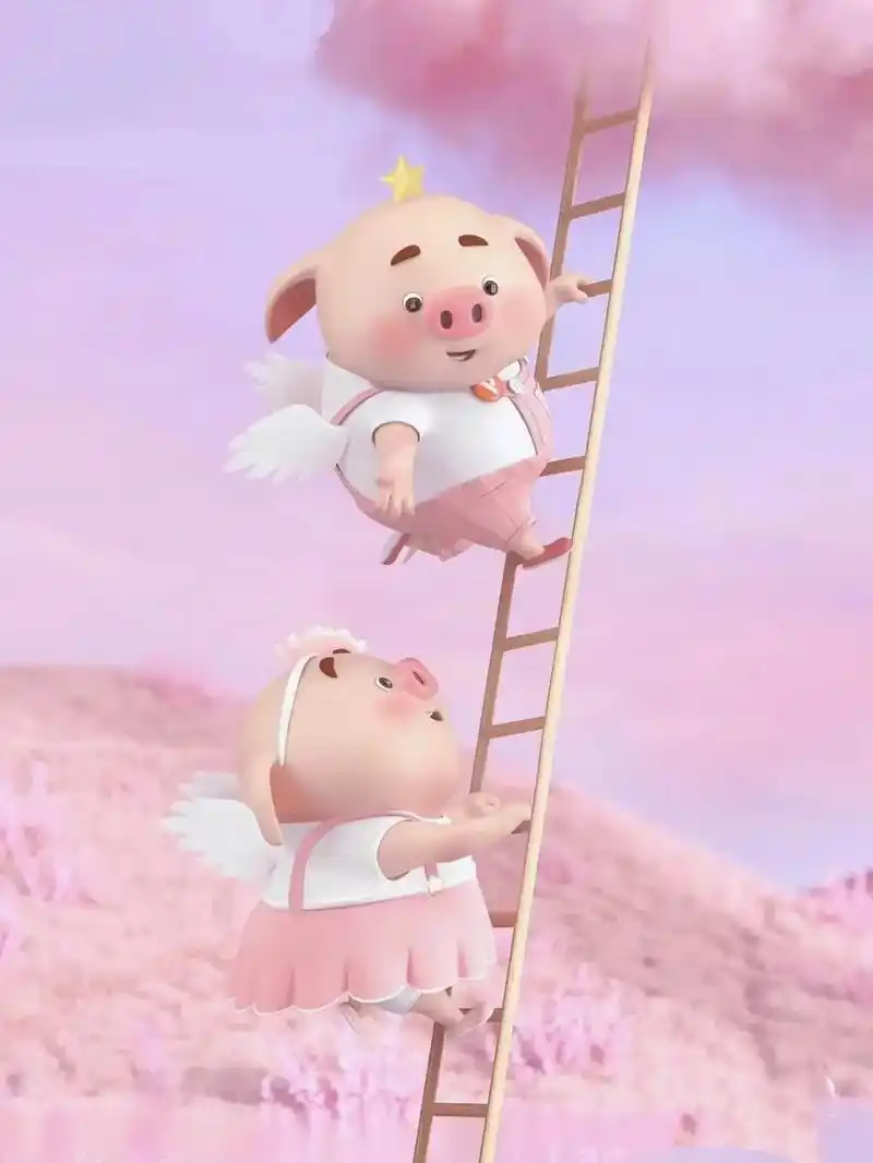 小萌猪95999999#小萌猪 #可爱#送你一张壁纸  - 抖音