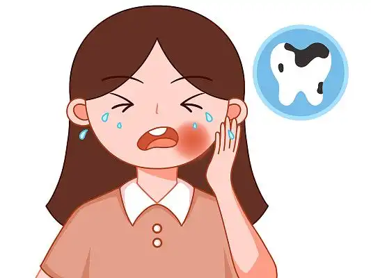 牙痛牙疼牙齿健康医疗牙医看牙牙齿蛀虫牙医png元素口腔牙痛