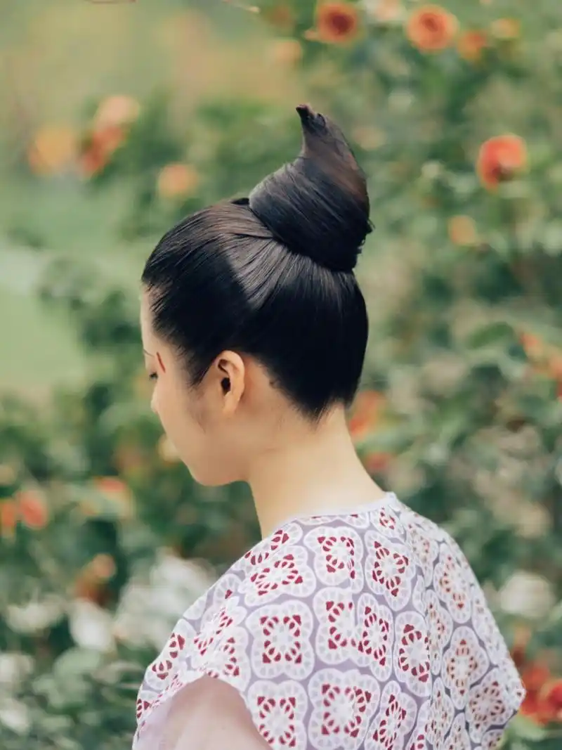 唐代妆造‖同心髻‖武周至唐中宗‖长沙约妆 唐代女子的日常发式,自