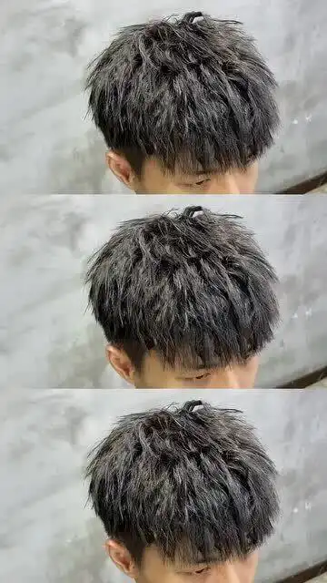 男士发型 锡纸烫