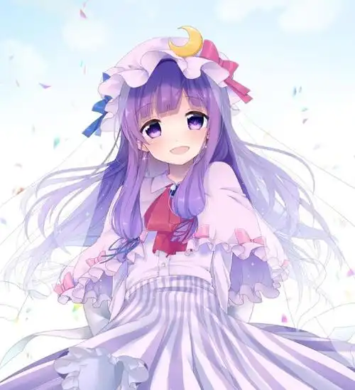 原创动漫头像打扮华丽活泼开朗的二次元小仙女充满了仪式感真幸福