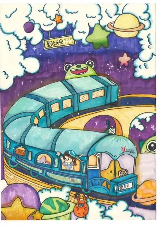 我坐地铁能去哪白云区三元里小学生绘画征集活动获奖名单公布