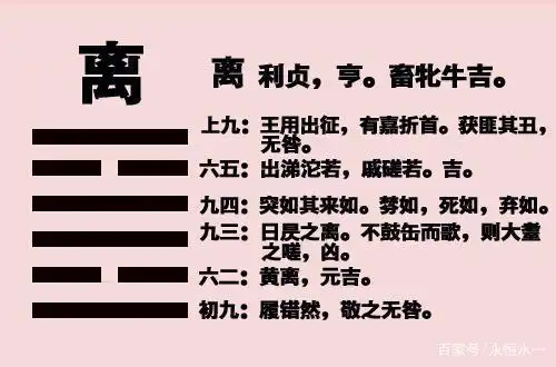 《易经》——离卦:重明以丽乎正,乃化成天下!