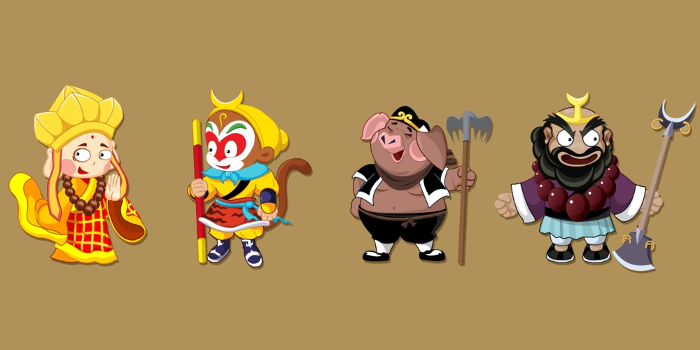 西游记师徒四人