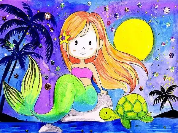 【童乐绘】海的女儿