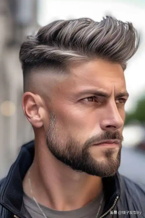 中年男士的发型智慧:两侧铲短,清爽时尚永不过时_头发_魅力_形象