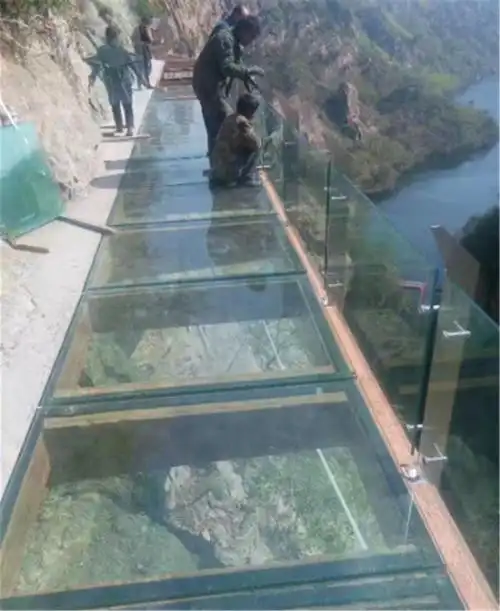 去九寨沟玻璃栈道no有胆先来九仙山吧