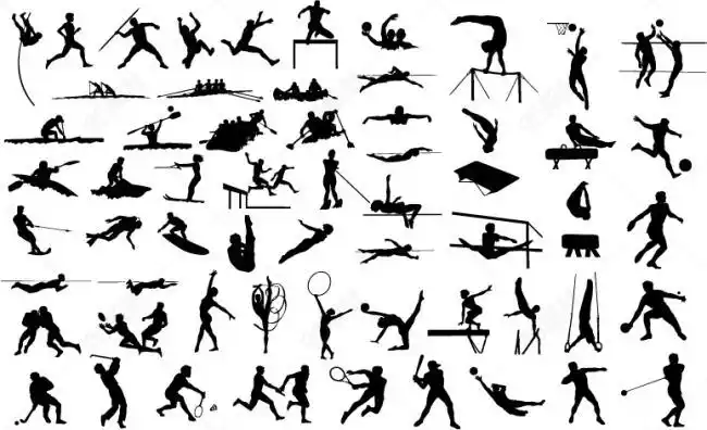 各种体育运动动作2