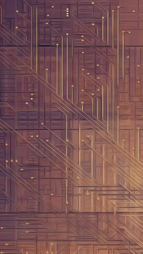 个性几何设计创意手机壁纸,简简单单的线条,描绘出丰富的情感,非常