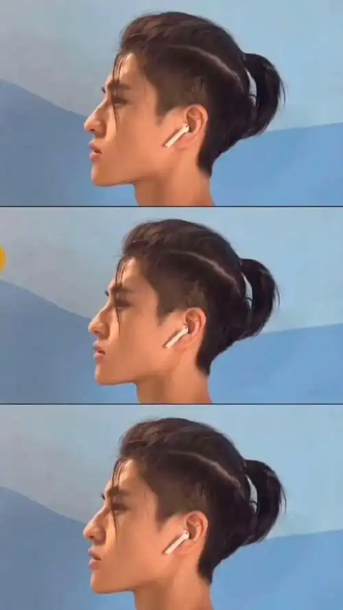 男生留长头发是种什么体验#长发男生超酷小马尾辫怎么扎喜欢就快收藏