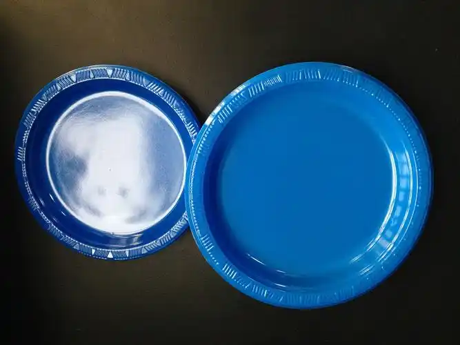 品名:一次性塑料餐盘ps-平底 货号:hdhp-003/004 产品