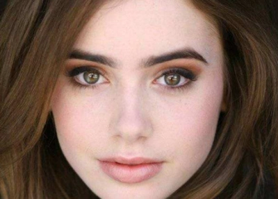 欧式双眼皮欧美美女脸