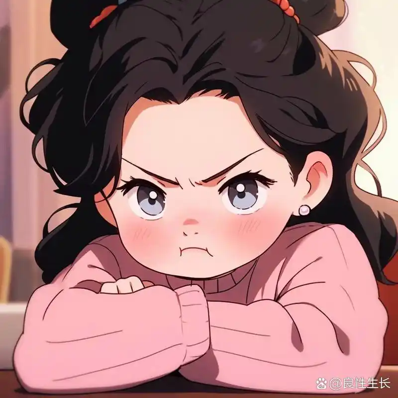 可爱女生头像|生气了,哄不好那种,哼!