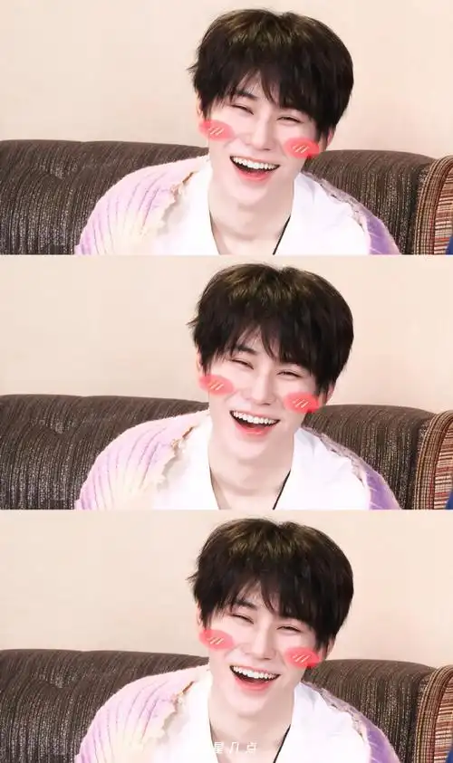 无所知我们真源笑起来是真正的治愈系天使@时代少年团-张真源#张真源