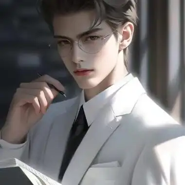 温文尔雅穿西装的男生头像 动漫霸道总裁高冷男神范头像