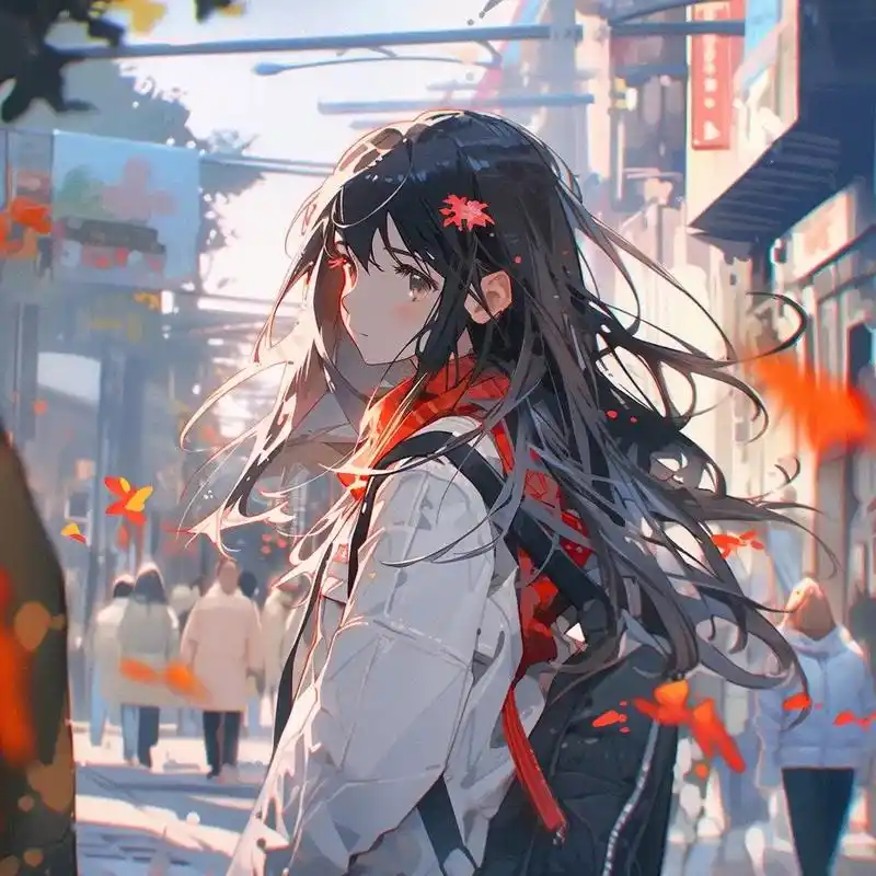 厌世女生头像高级质感.#动漫头像 #氛围感 #女生头像 #二 - 抖音