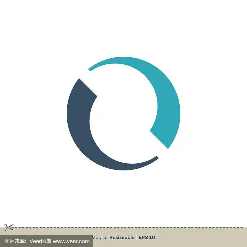 o字母矢量标志模板插图设计.向量eps 10.