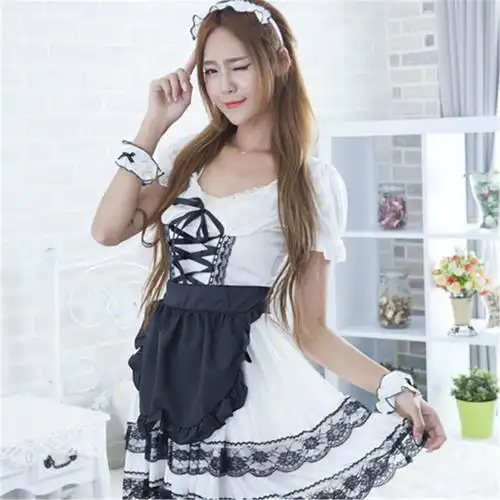 欧美性感情趣内衣 制服诱惑性感女仆装居家女佣套装2561